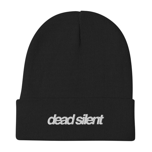 Dead Silent Beanie Black/White