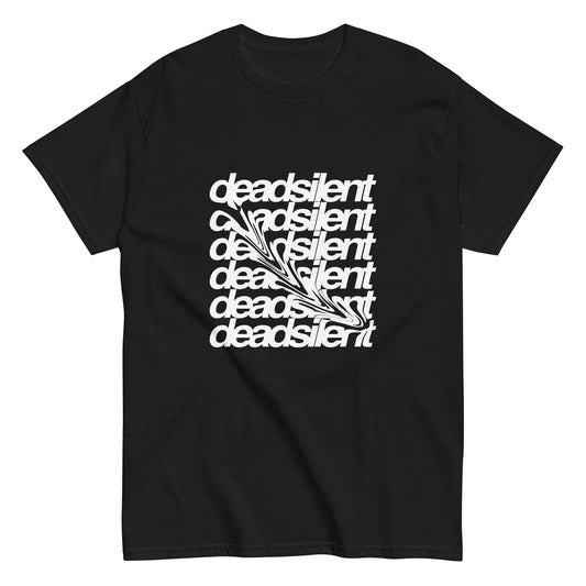 Dead Silent Smudge T-Shirt Black